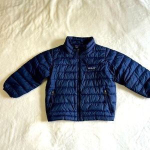 Patagonia Down Sweater Jacket Navy 2T Great used condition